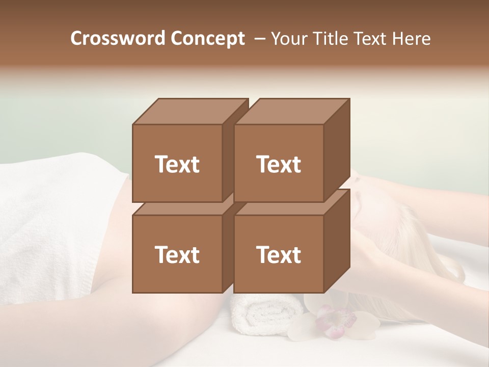 Female Beauty Recreation PowerPoint Template