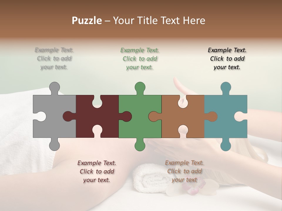 Female Beauty Recreation PowerPoint Template