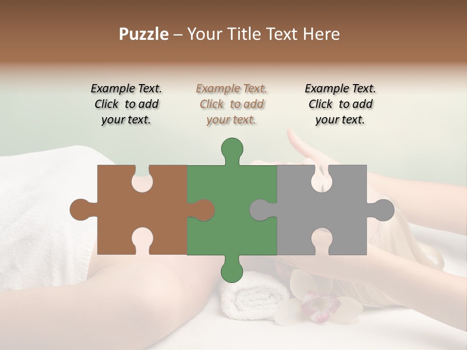 Female Beauty Recreation PowerPoint Template