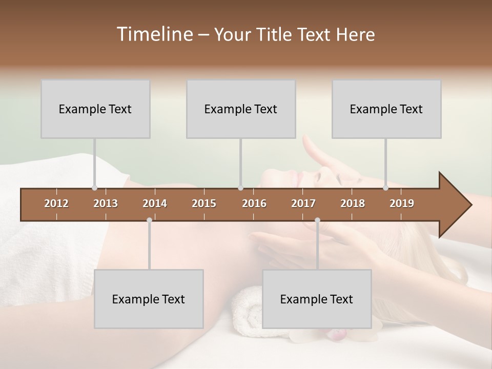 Female Beauty Recreation PowerPoint Template