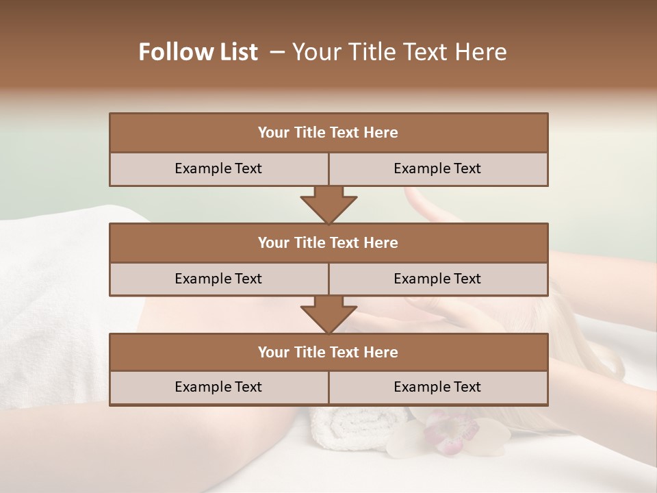 Female Beauty Recreation PowerPoint Template