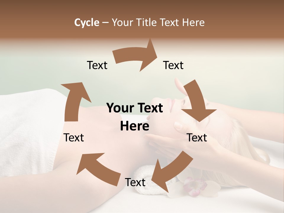 Female Beauty Recreation PowerPoint Template