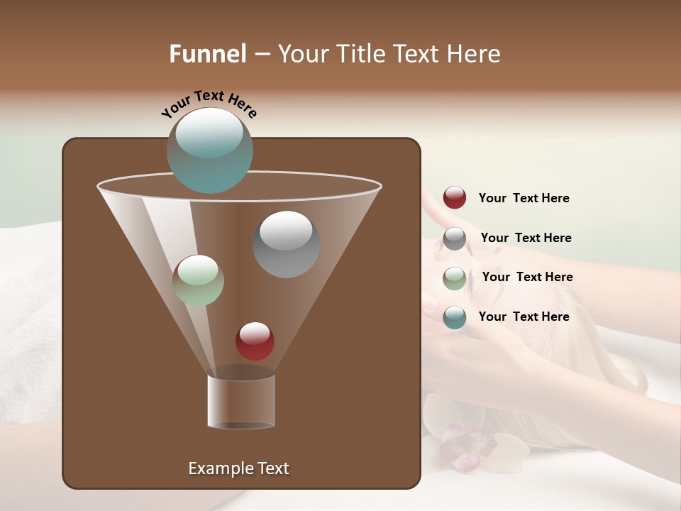 Female Beauty Recreation PowerPoint Template