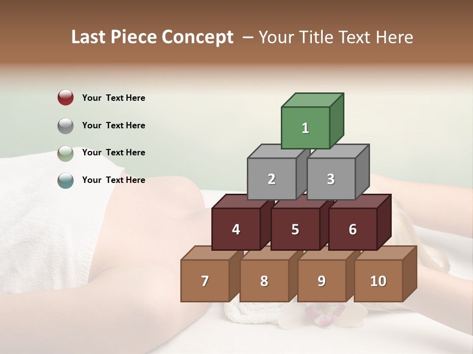 Female Beauty Recreation PowerPoint Template