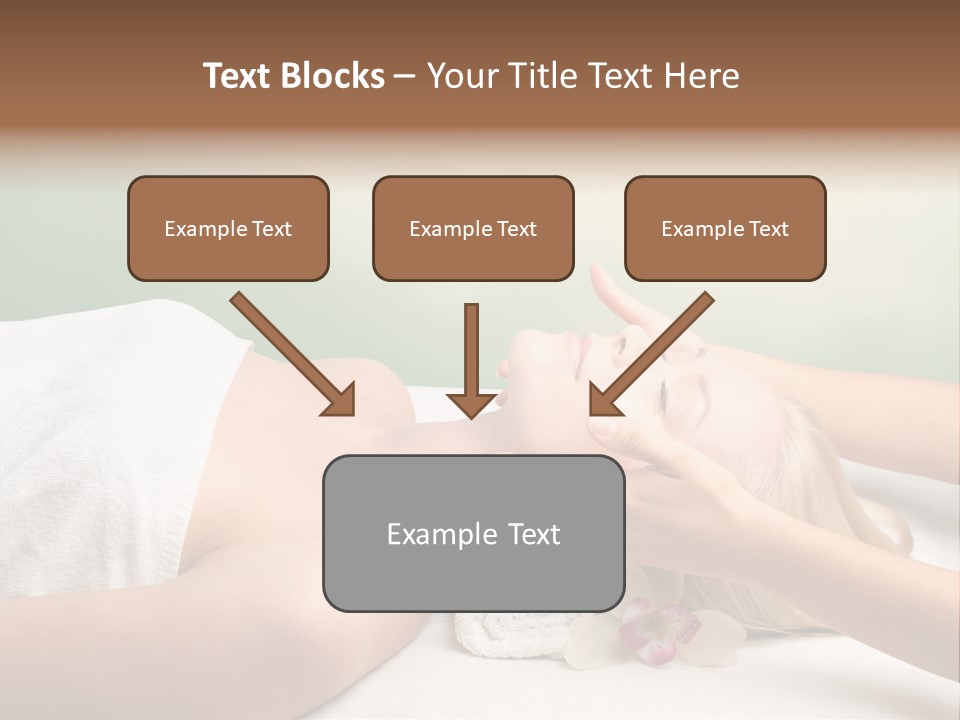 Female Beauty Recreation PowerPoint Template