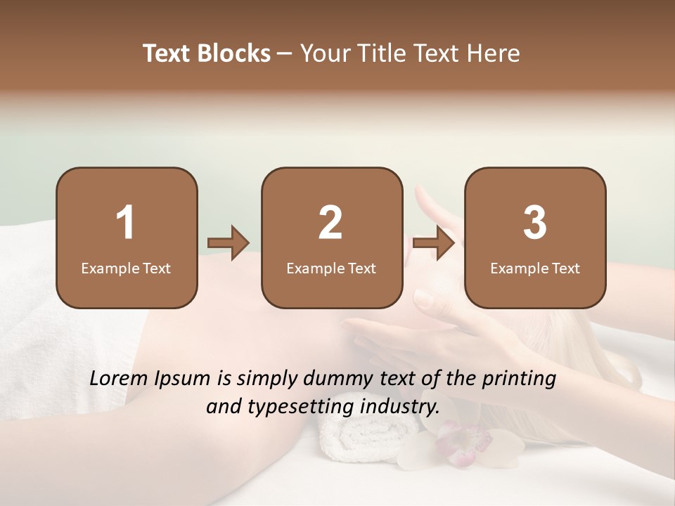 Female Beauty Recreation PowerPoint Template