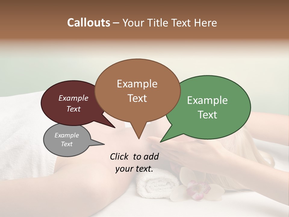 Female Beauty Recreation PowerPoint Template