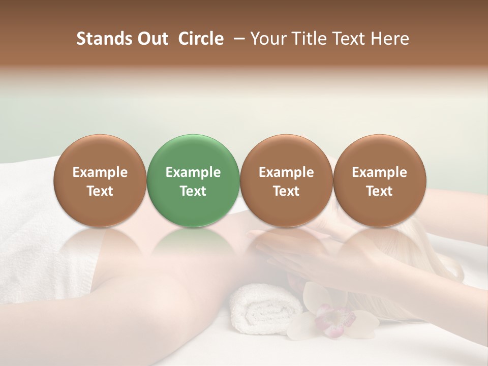 Female Beauty Recreation PowerPoint Template