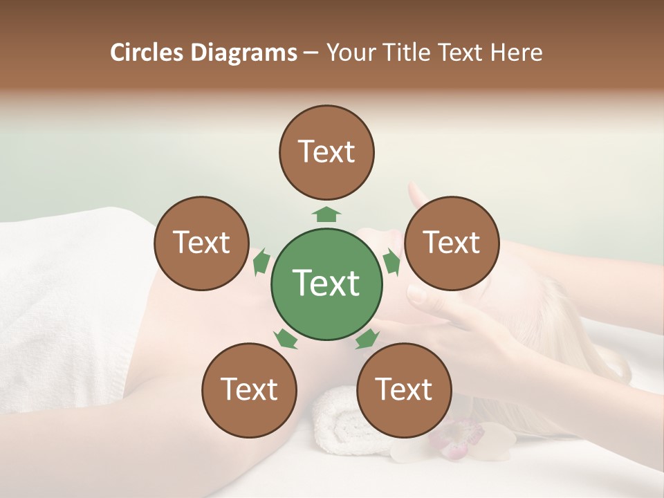 Female Beauty Recreation PowerPoint Template