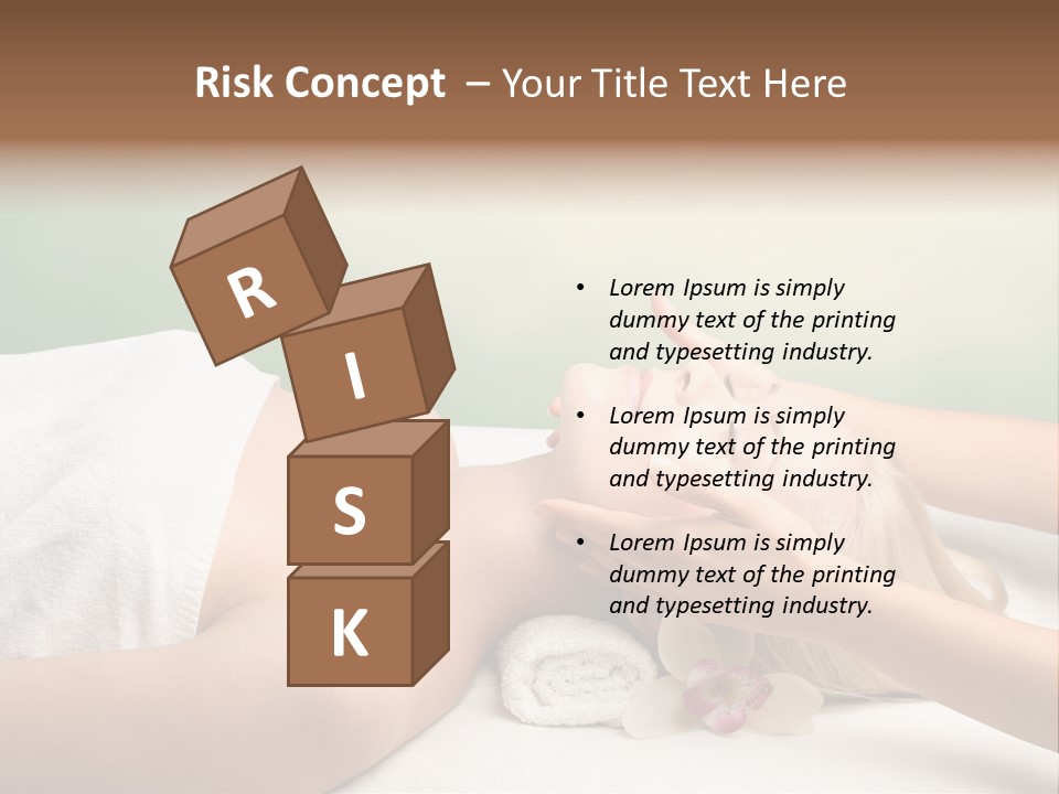 Female Beauty Recreation PowerPoint Template