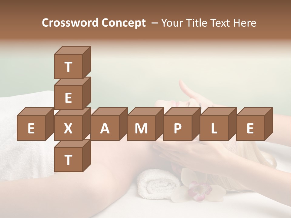 Female Beauty Recreation PowerPoint Template