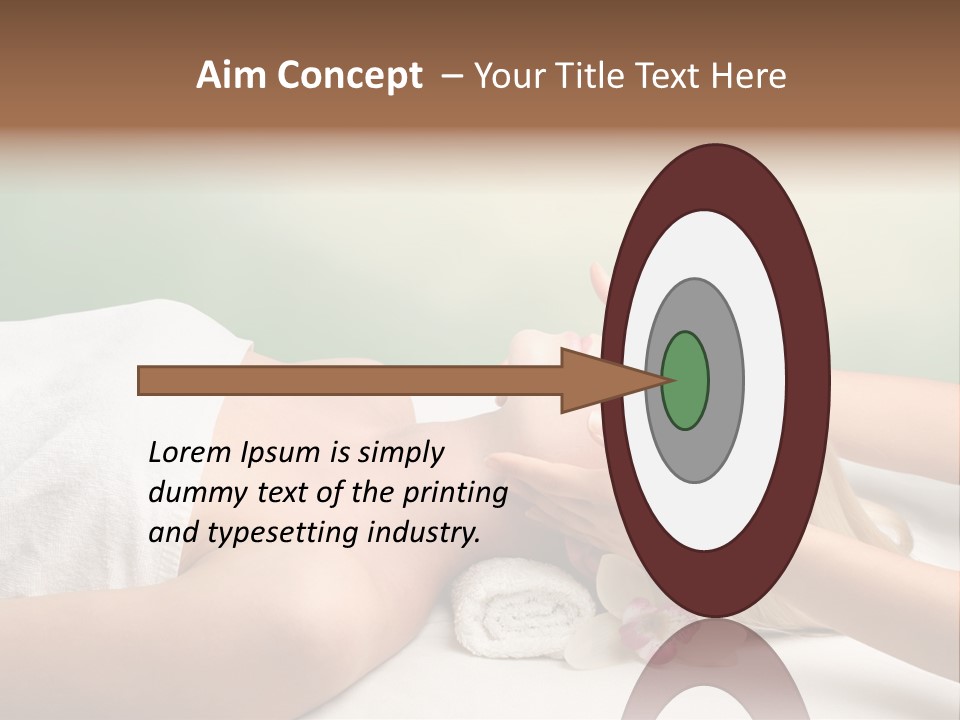 Female Beauty Recreation PowerPoint Template