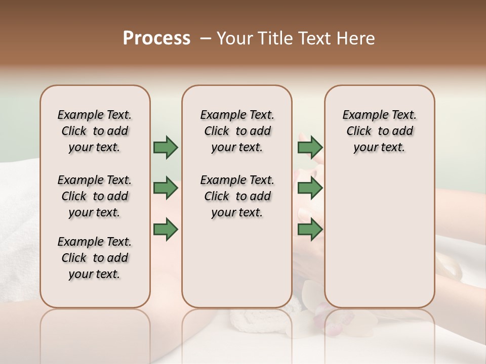 Female Beauty Recreation PowerPoint Template