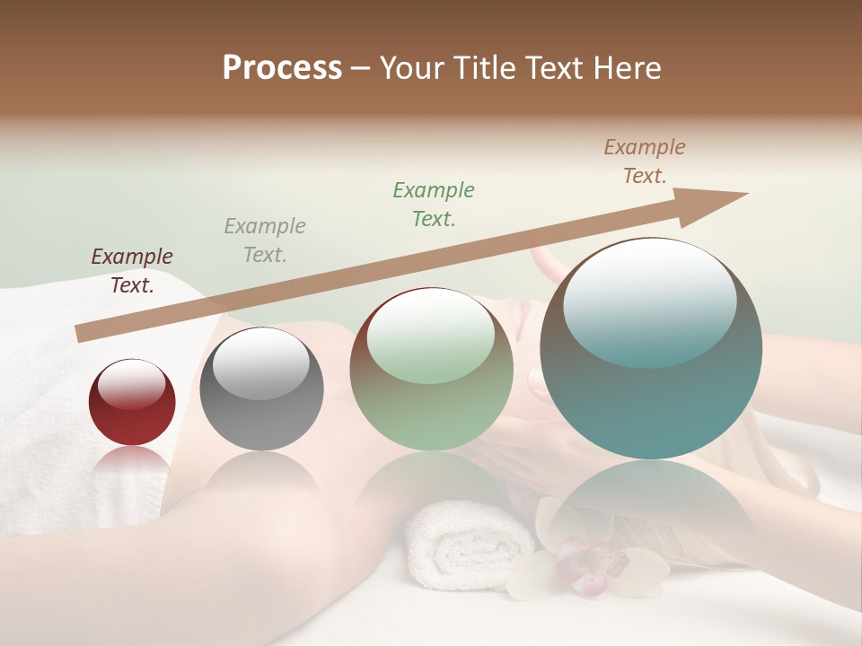 Female Beauty Recreation PowerPoint Template