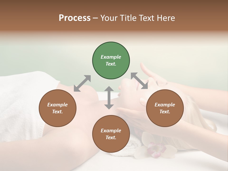 Female Beauty Recreation PowerPoint Template