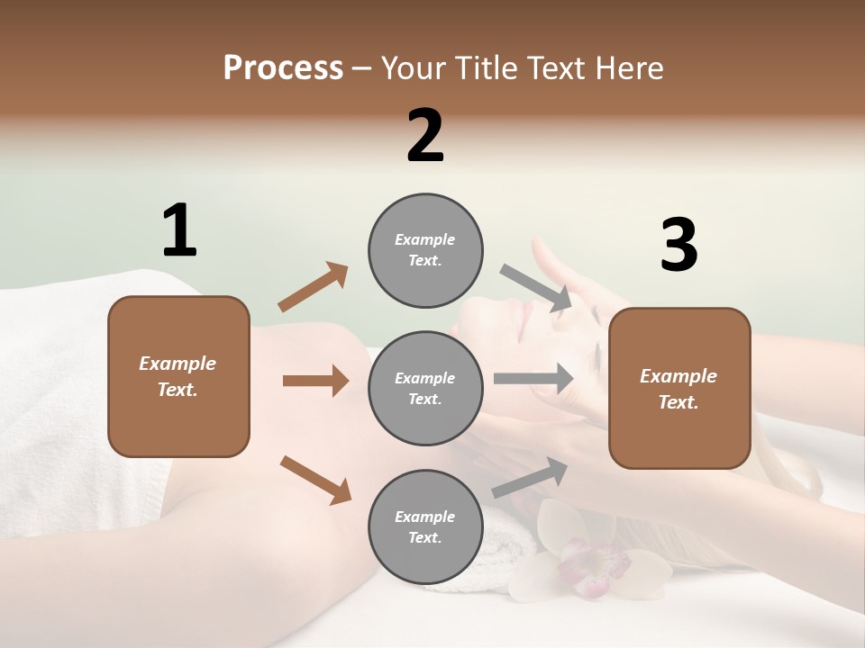 Female Beauty Recreation PowerPoint Template