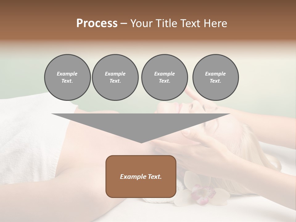 Female Beauty Recreation PowerPoint Template