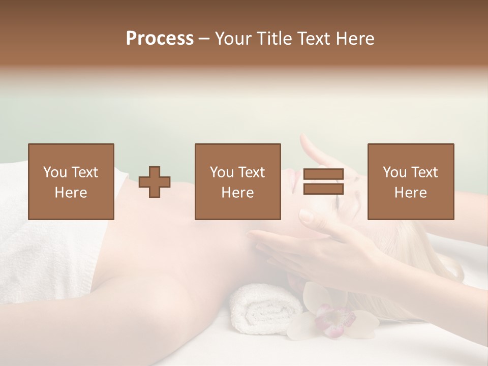 Female Beauty Recreation PowerPoint Template