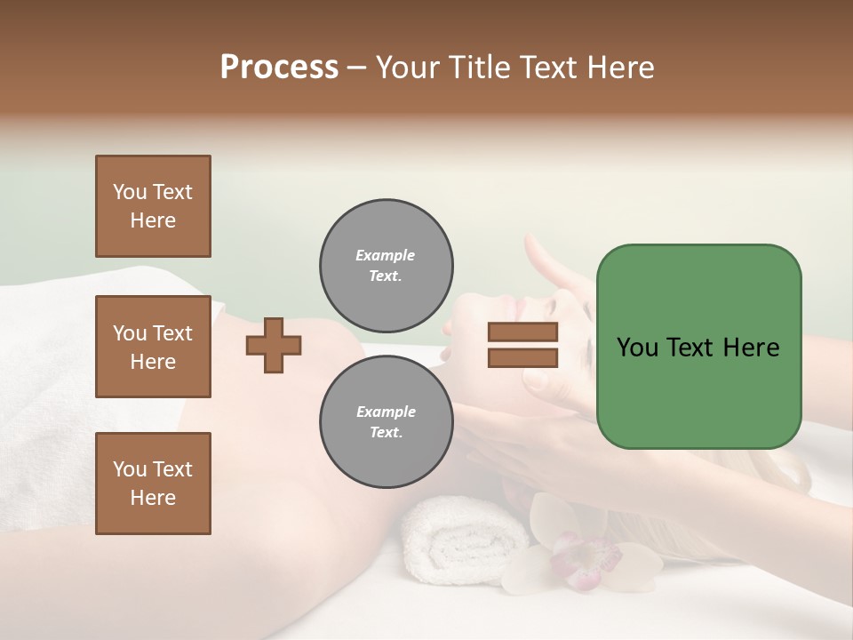 Female Beauty Recreation PowerPoint Template