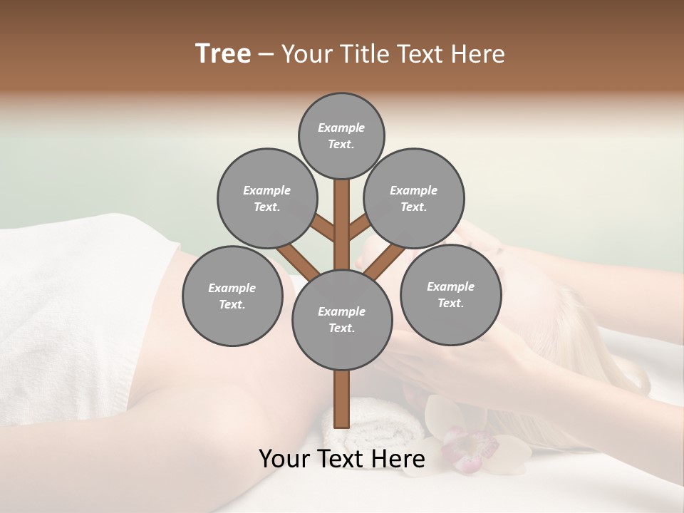 Female Beauty Recreation PowerPoint Template