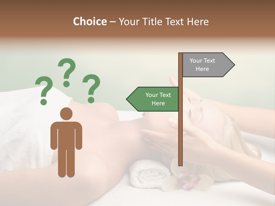 Female Beauty Recreation PowerPoint Template