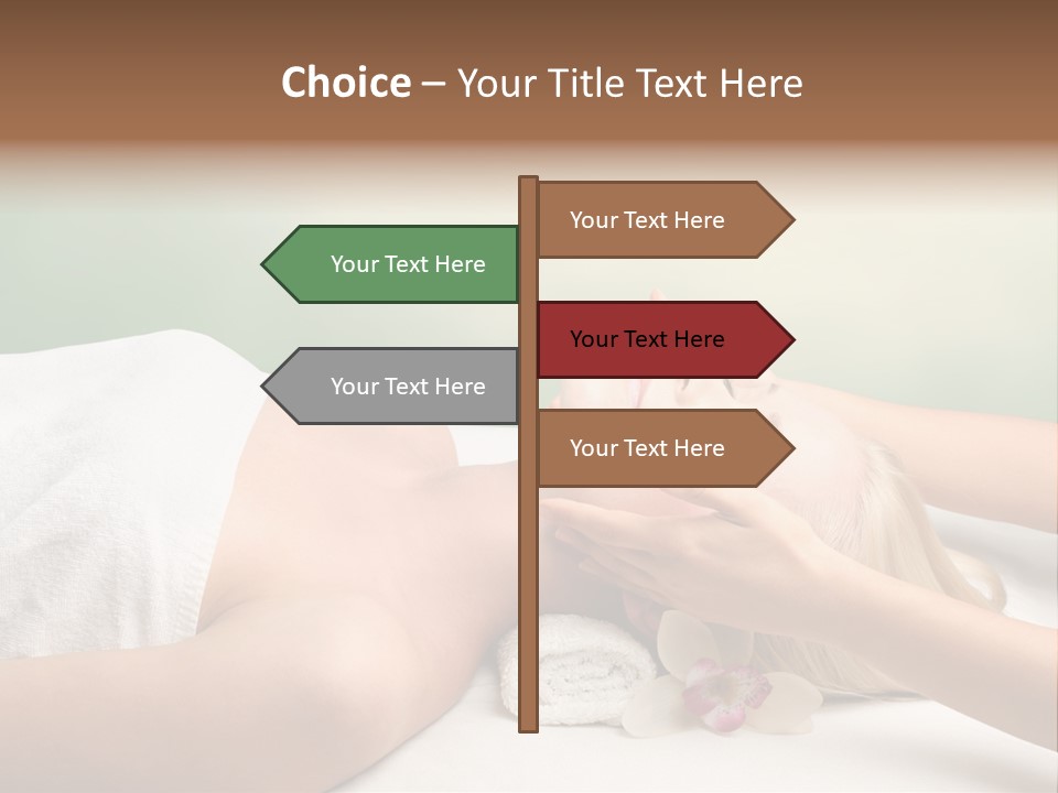 Female Beauty Recreation PowerPoint Template