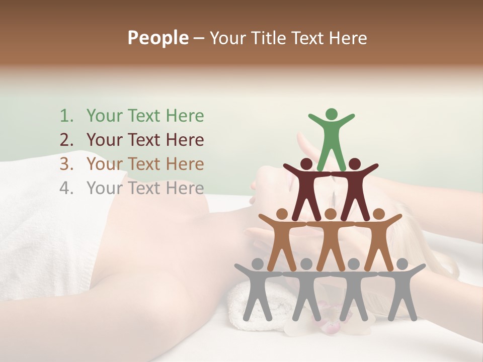 Female Beauty Recreation PowerPoint Template