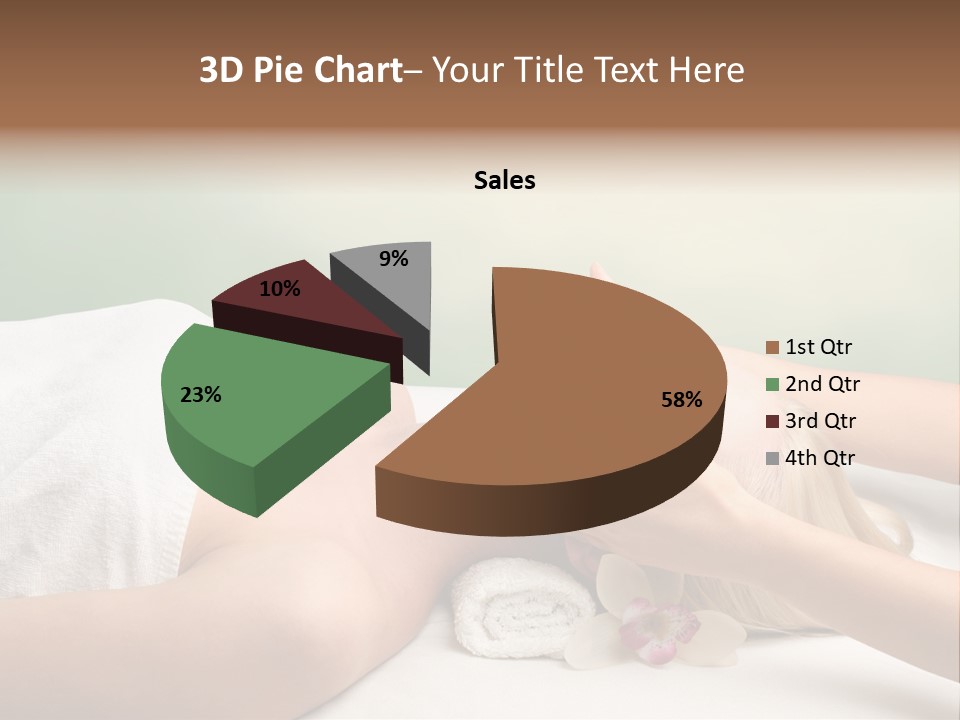 Female Beauty Recreation PowerPoint Template