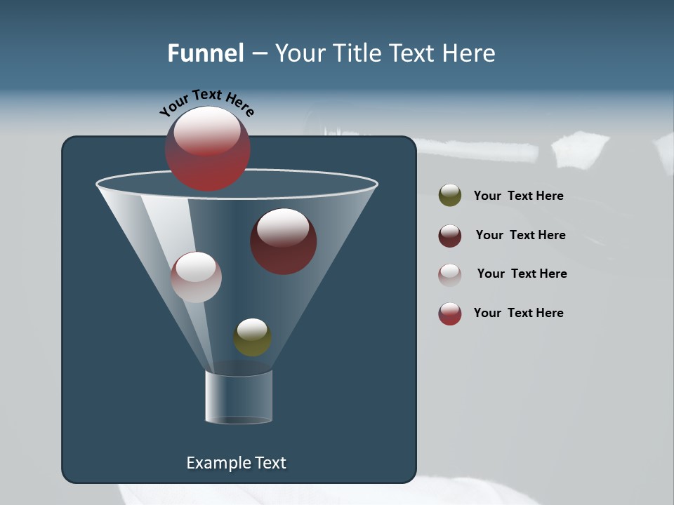 A Bottle Of Wine Being Poured Into A Glass PowerPoint Template