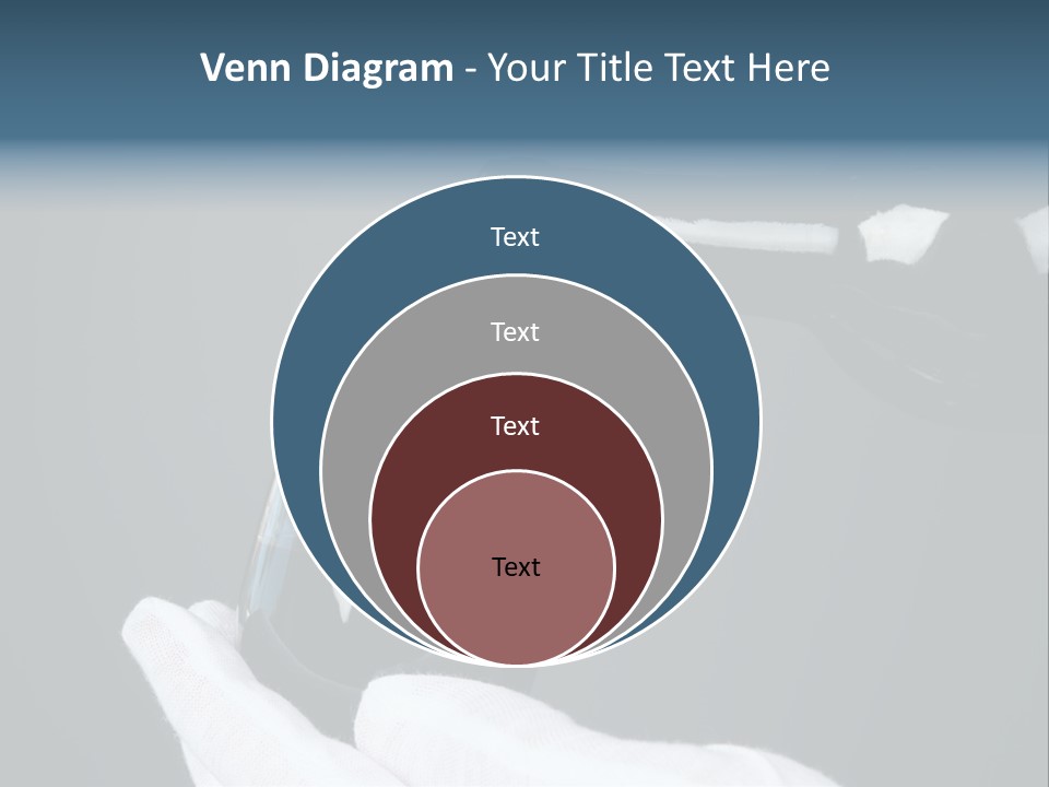 A Bottle Of Wine Being Poured Into A Glass PowerPoint Template