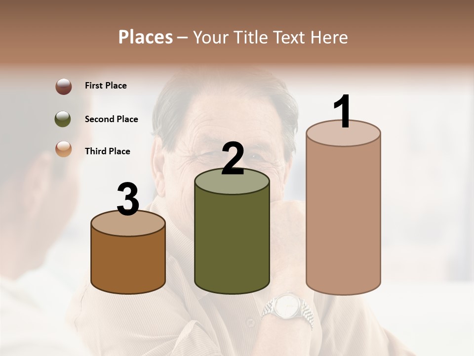 Head  Distant PowerPoint Template