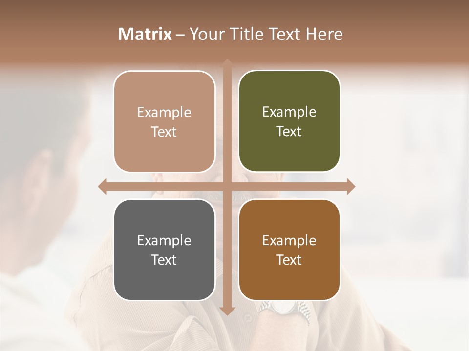 Head  Distant PowerPoint Template