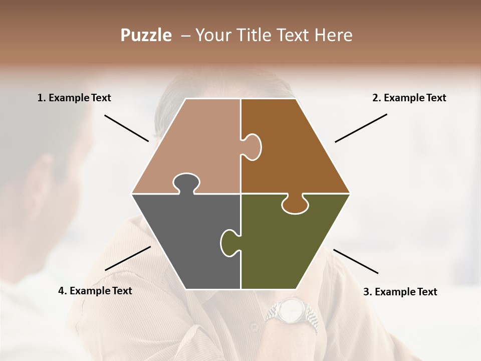 Head  Distant PowerPoint Template