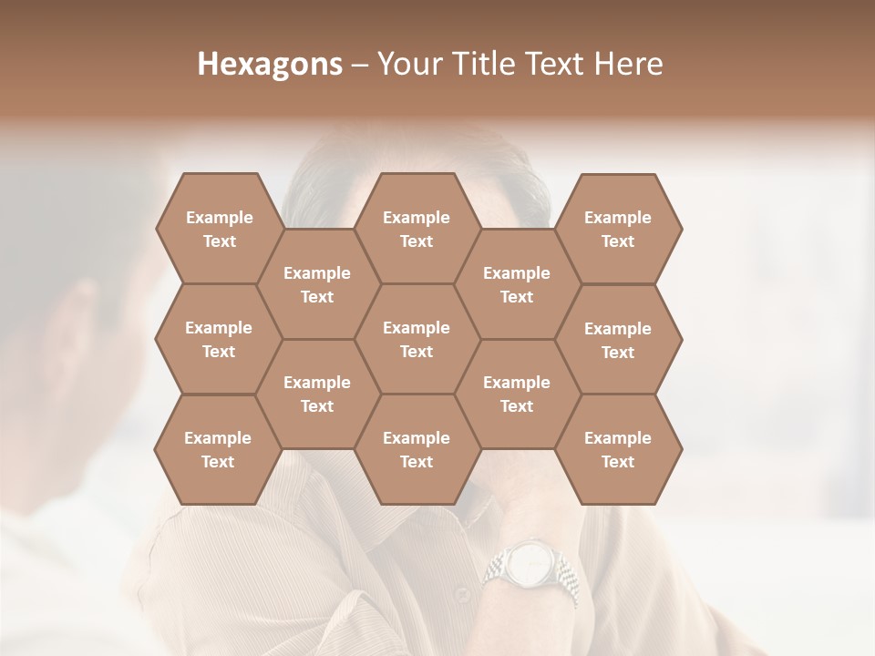 Head  Distant PowerPoint Template