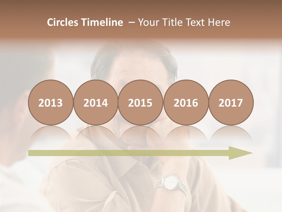 Head  Distant PowerPoint Template