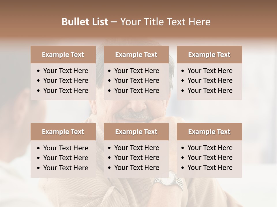 Head  Distant PowerPoint Template