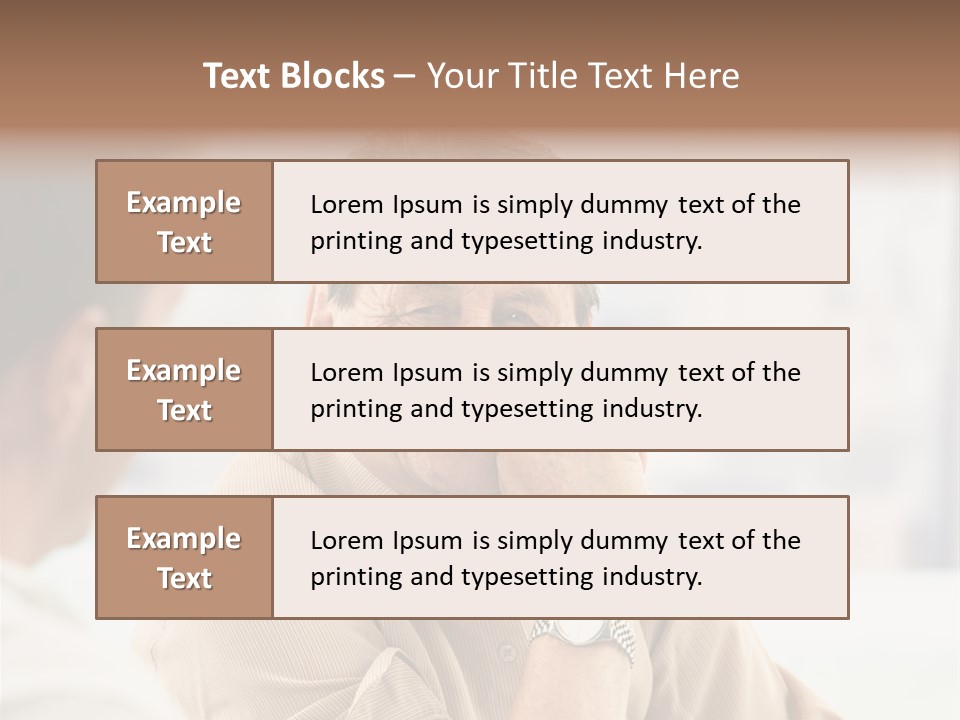 Head  Distant PowerPoint Template