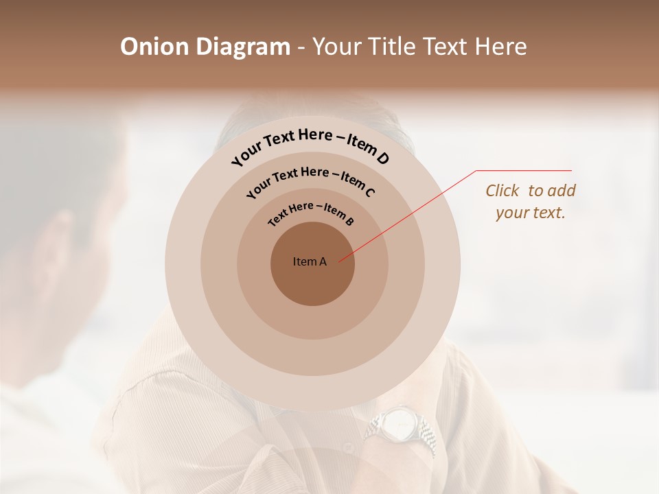 Head  Distant PowerPoint Template
