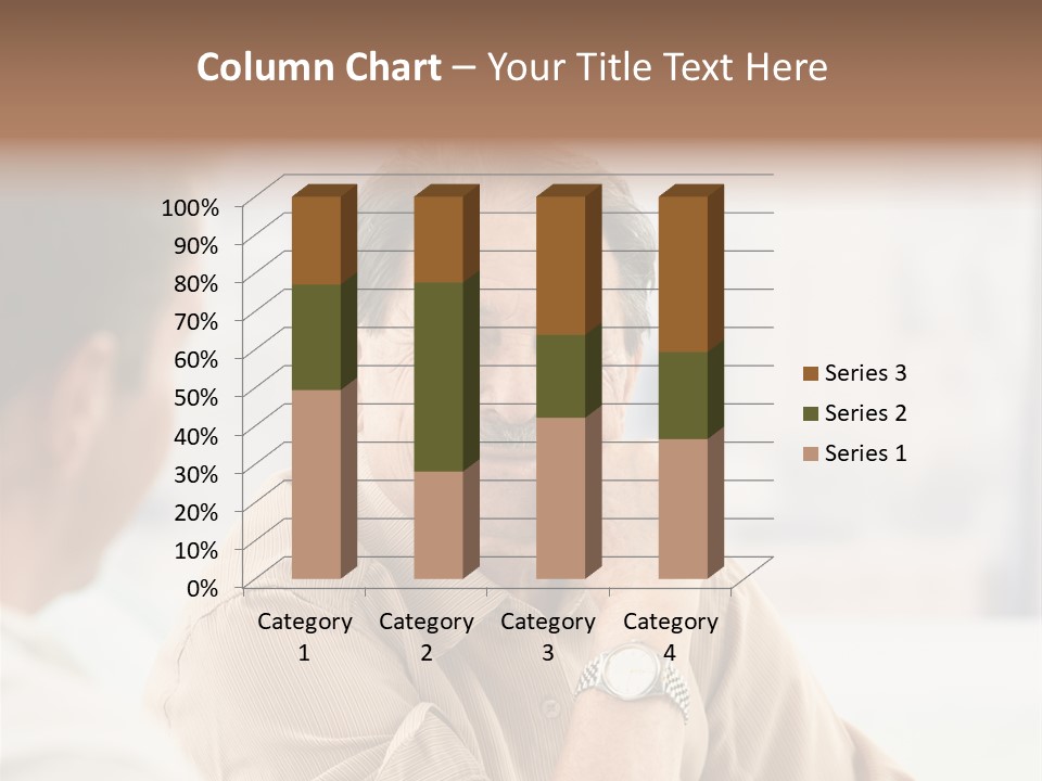 Head  Distant PowerPoint Template