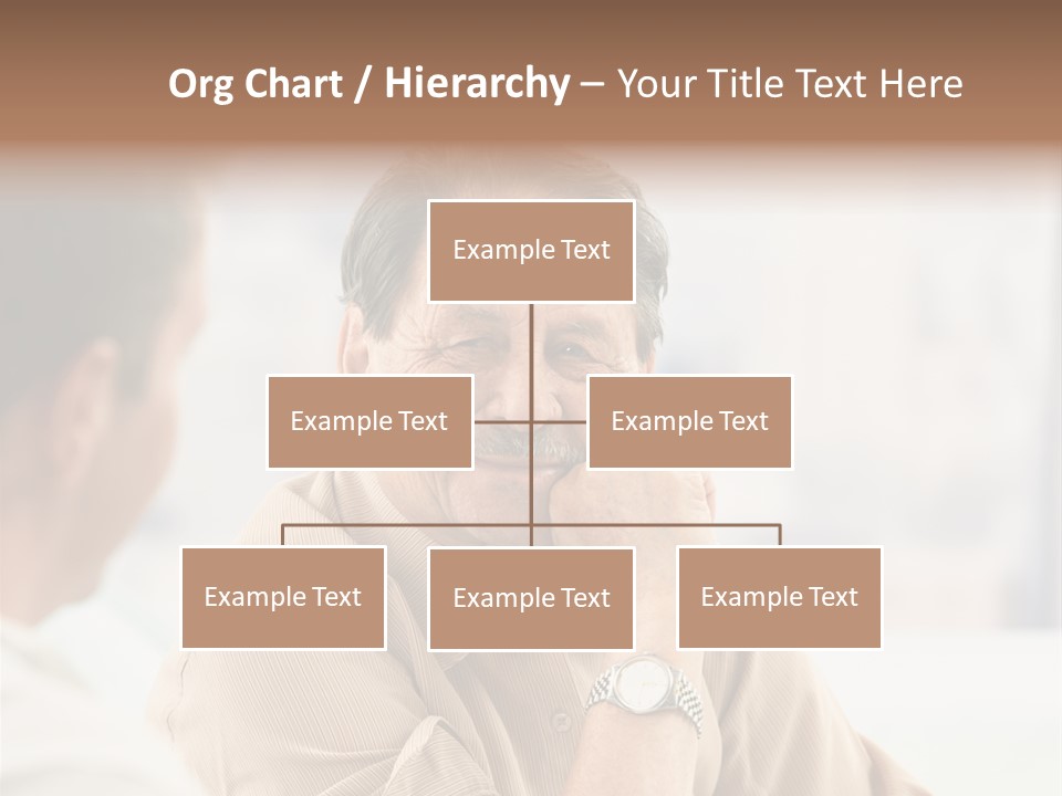 Head  Distant PowerPoint Template