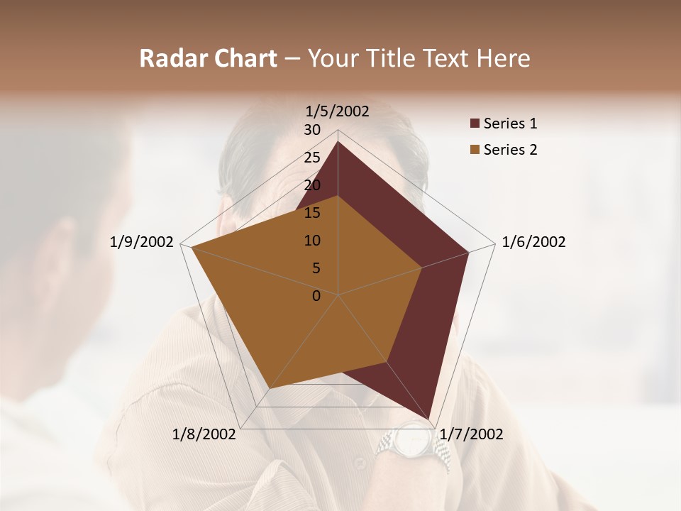 Head  Distant PowerPoint Template