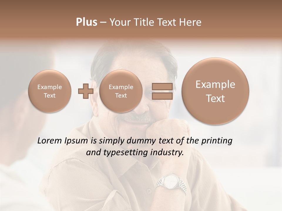Head  Distant PowerPoint Template