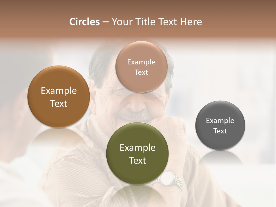 Head  Distant PowerPoint Template