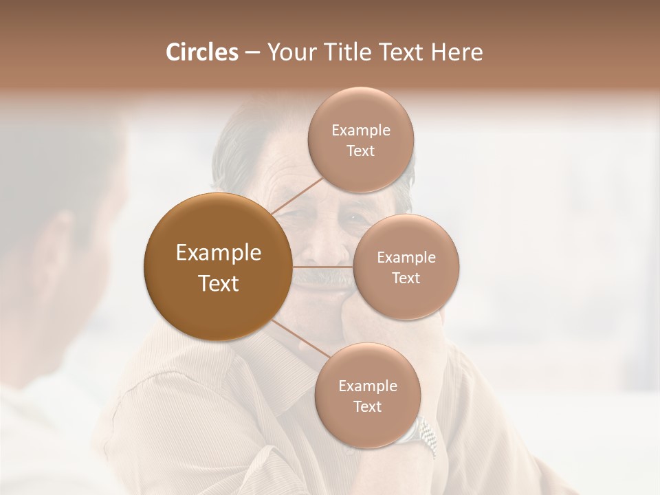 Head  Distant PowerPoint Template