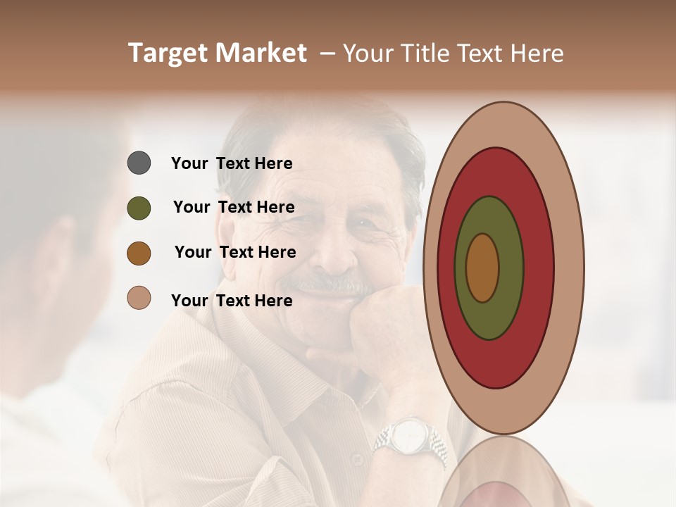 Head  Distant PowerPoint Template