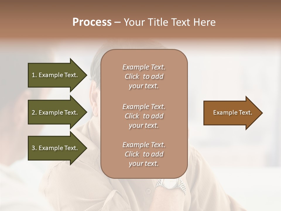 Head  Distant PowerPoint Template