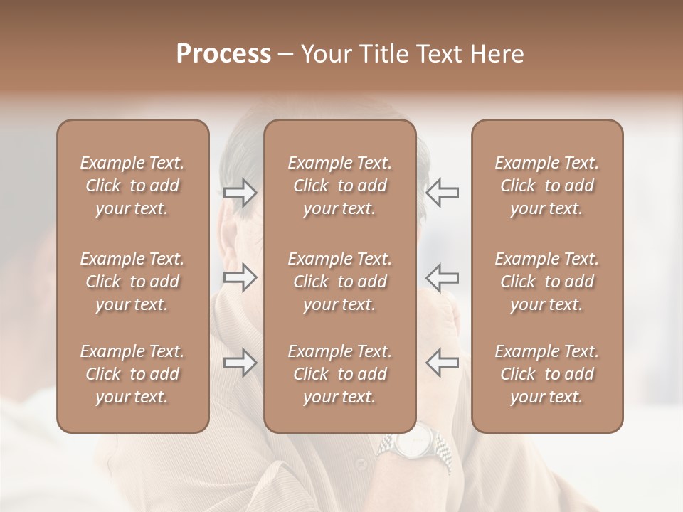 Head  Distant PowerPoint Template