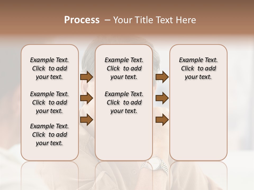 Head  Distant PowerPoint Template