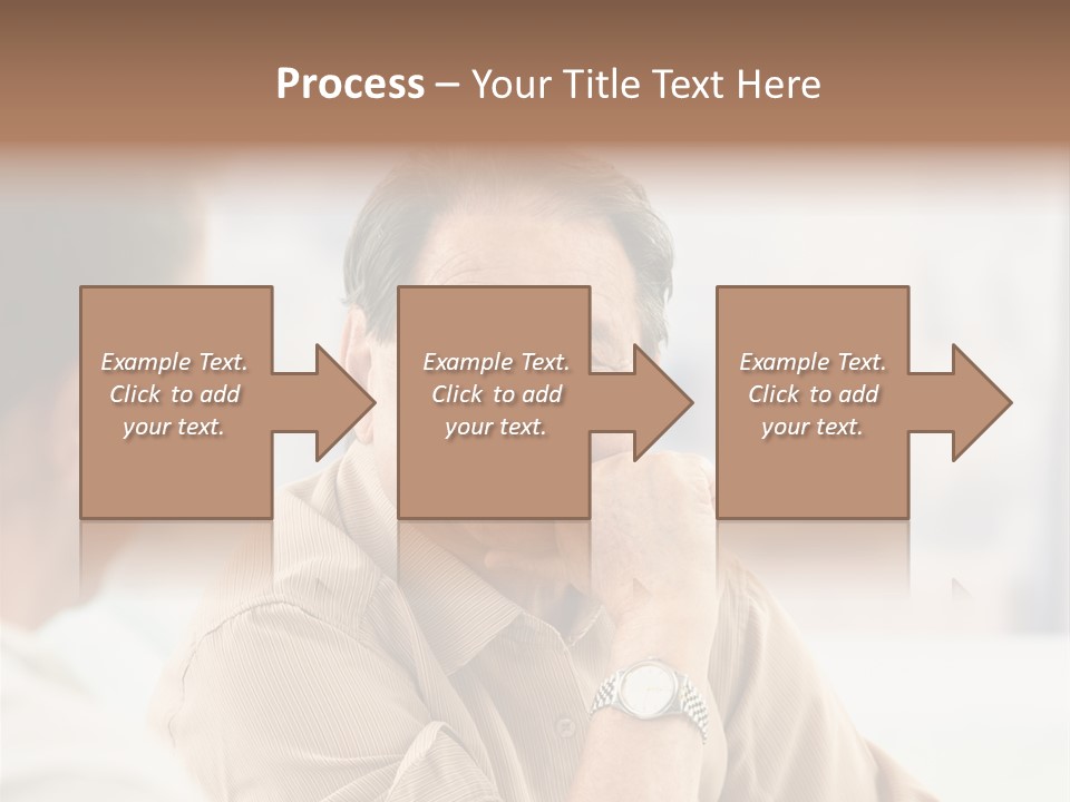 Head  Distant PowerPoint Template
