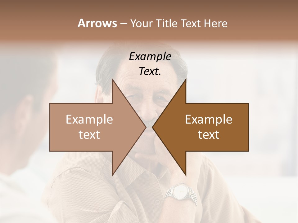 Head  Distant PowerPoint Template